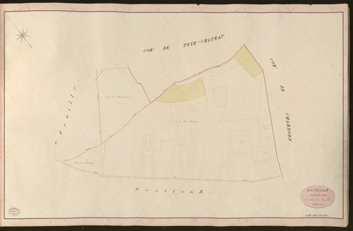 Gisors. Section D _ du Moulin à Tan _ 3e et dernière Feuille