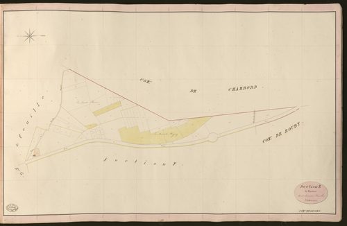 Gisors. Section E _ de Cantiers _ 3e et dernière Feuille