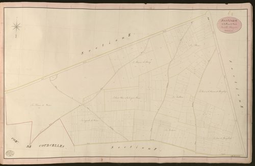 Gisors. Section G _ de la Plaine de Vaux _ Feuille Unique