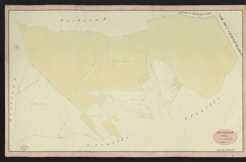 Giverny. Section B _ de Falaise _ 1re de 3 Feuilles