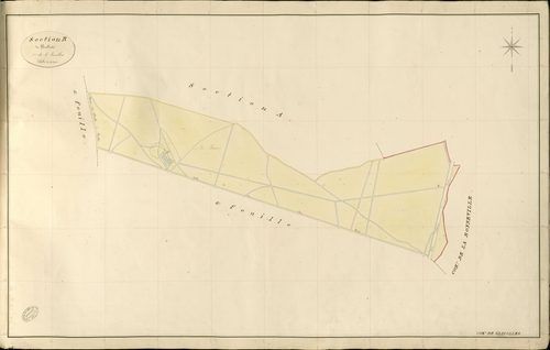 Glisolles. Section B _ de Lisolles _ 1re de 5 Feuilles