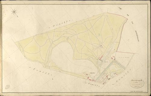 Glisolles. Section B _ du Village _ 2e de 5 Feuilles