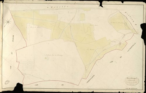 Glisolles. Section C _ de Grigneuseville _ 3e et dernière Feuille