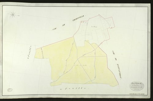 Glos-sur-Risle. Section A _ du haut Bout _ 4e et dernière Feuille