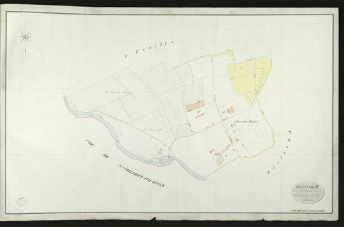 Glos-sur-Risle. Section B _ de Fontainecourt _ 2e et dernière Feuille