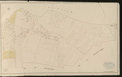 Goupillières. Section C _ de Fréville et des haute Terres _ Feuille Unique