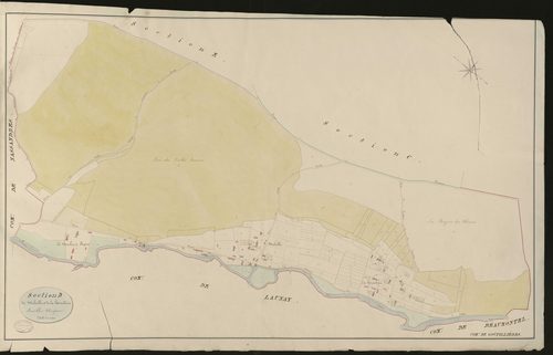 Goupillières. Section D _ de Melville et de la Héroudière _ Feuille Unique