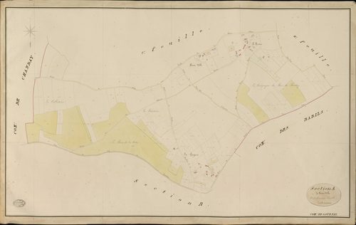 Gournay-le-Guérin. Section A _ de Petite-Ville _ 3e et dernière Feuille