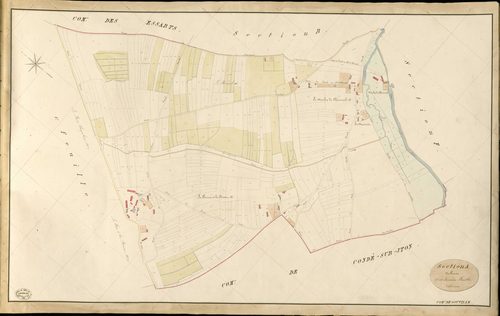 Gouville. Section A _ du Perron _ 2e et dernière Feuille