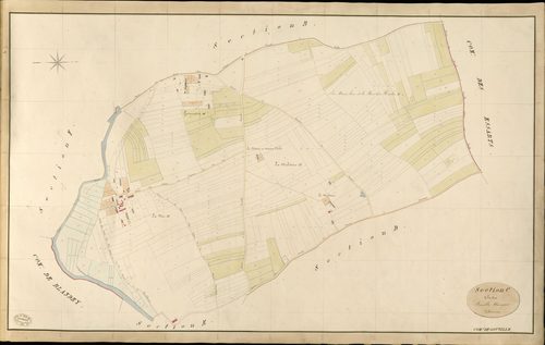 Gouville. Section C _ de la Noe _ Feuille Unique