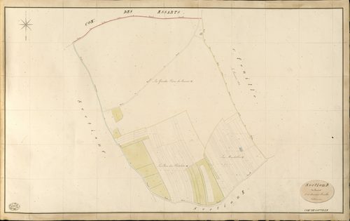 Gouville. Section D _ du Cornier _ 2e et dernière Feuille