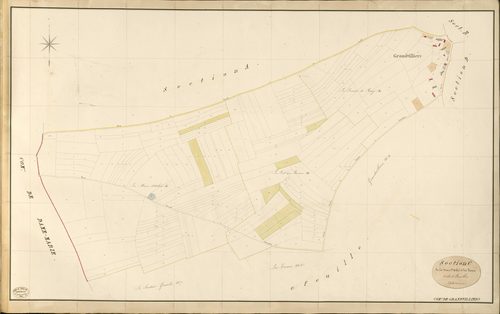 Grandvilliers. Section C _ de la Mare d'Athée et des Tasses _ 1re de 2 Feuilles