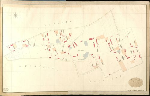 Graveron-Sémerville. Section D _ de Saint Melain _ 2e de 3 Feuilles