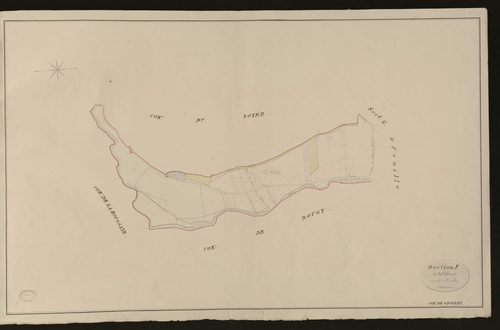 Grosley-sur-Risle. Section F _ du Val Gallerand _ 1re de 2 Feuilles