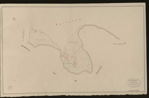 Grosley-sur-Risle. Section F _ du Val Gallerand _ 2e et dernière Feuille