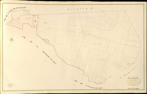 Gros-Theil (Le). Section E _ des hautes Terres _ 2e et dernière Feuille