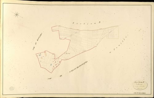 Gros-Theil (Le). Section F _ du Gennetay _ 1re de 2 Feuilles