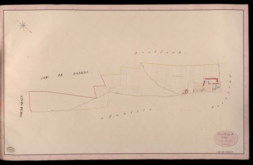 Guerny. Section D _ de l'Eglise _ 1re de 2 Feuilles