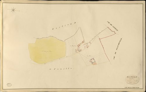 Guéroulde (La). Section A _ de la Forêt _ 3e et dernière Feuille