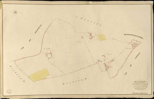 Guéroulde (La). Section C _ de la Rotellière et du Manoir _ 2e et dernière Feuille