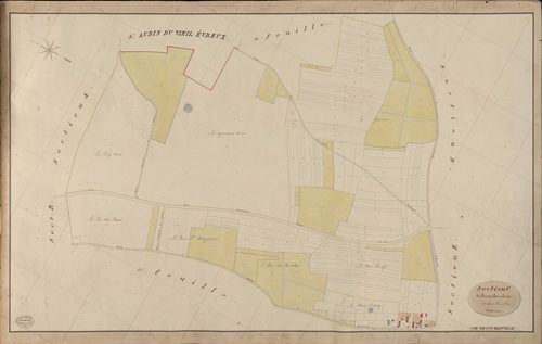 Guichainville. Section C _ du Buisson Garembourg _ 2e de 3 Feuilles