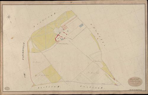 Guichainville. Section C _ du Buisson Garembourg _ 1re de 3 Feuilles