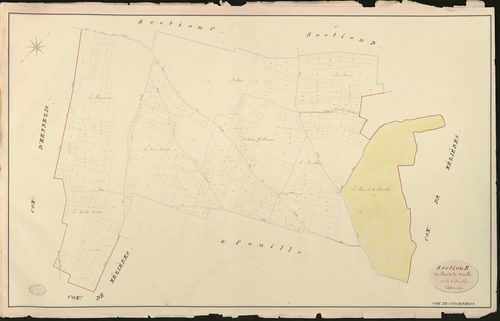 Guiseniers. Section E _ du Bois de la Viéville _ 1re de 2 Feuilles