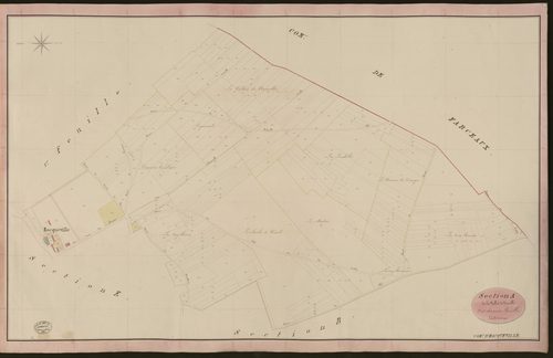 Hacqueville. Section A _ de la Vallée de Neuville _ 2e et dernière Feuille