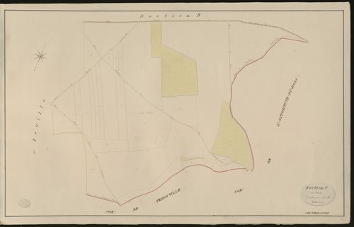 Harcourt. Section C _ des Voies _ 2e et dernière Feuille