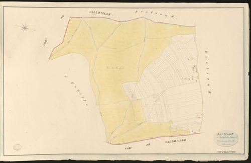 Harcourt. Section F _ du Bocage et des Bois _ 2e et dernière Feuille