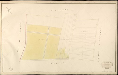 Hardencourt-Cocherel. Section B _ les Longs Champs _ 2e de 6 Feuilles