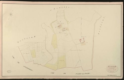 Harquency. Section D _ des Verrières _ 2e et dernière Feuille