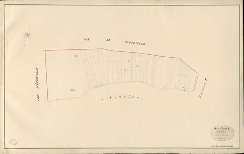 Haye-Aubrée (La). Section A _ du Chopillard _ 1re de 2 Feuilles