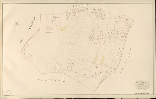 Haye-Aubrée (La). Section A _ du Chopillard _ 2e et dernière Feuille