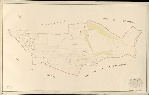 Haye-Aubrée (La). Section C _ de Bonneval _ Feuille Unique