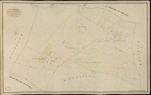 Haye-Saint-Sylvestre (La). Section D _ de la petite haye et des petits Prés _ 1re de 2 Feuilles