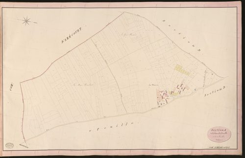 Hébécourt. Section A _ de la Mare et de Rouville _ 1re de 2 Feuilles