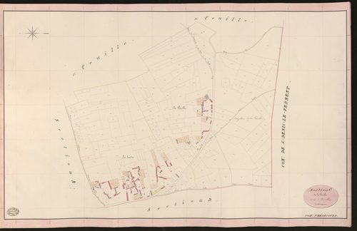 Hébécourt. Section C _ de la Pérelle _ 2e de 3 Feuilles