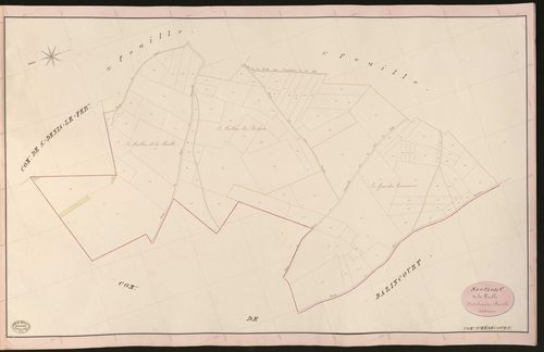 Hébécourt. Section C _ de la Pérelle _ 2e de 3 Feuilles