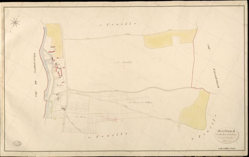 Hécourt. Section A _ de Chambine et de la Forêt _ 2e de 6 Feuilles