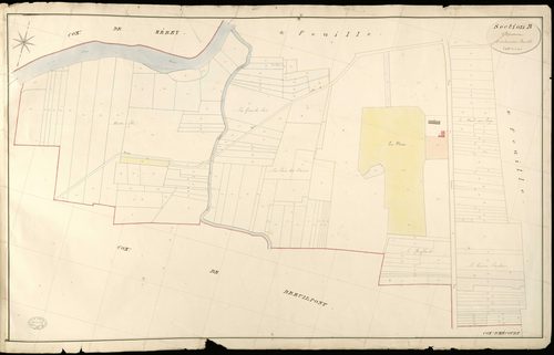Hécourt. Section B _ d'Hécourt _ 4e et dernière Feuille