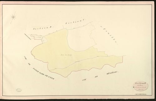 Hennezis. Section B _ de la Forêt _ 2e et dernière Feuille