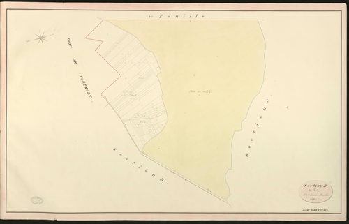 Hennezis. Section D _ du Thuit _ 2e et dernière Feuille