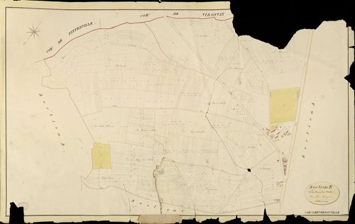 Heudebouville. Section E _ de la Mare du Motté _ Feuille Unique