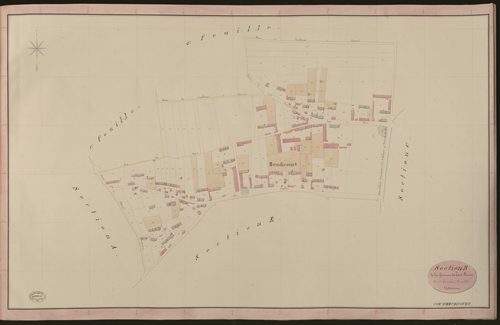 Heudicourt. Section B _ de la Garenne du haut Poirier _ 3e et dernière Feuille