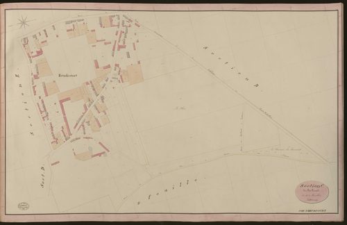 Heudicourt. Section C _ du Bos Renard _ 1re de 2 Feuilles