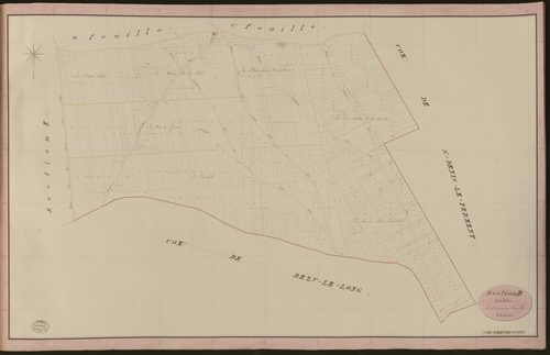 Heudicourt. Section D _ de la Folie _ 3e et dernière Feuille