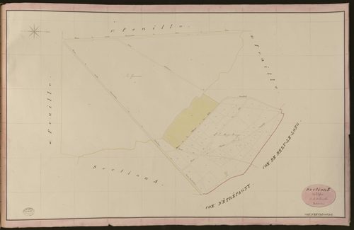 Heudicourt. Section E _ de l'Eglise _ 3e de 4 Feuilles