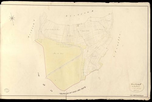 Heudreville-sur-Eure. Section F _ du Bois Renard _ 2e et dernière Feuilles