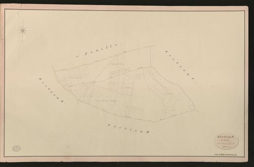 Heuqueville. Section B _ du Moulin _ 2e et dernière Feuille